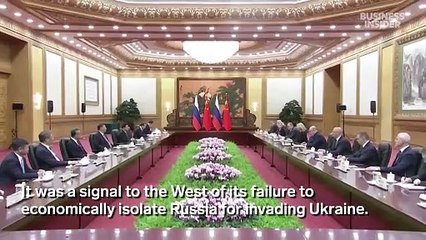 China, Russia boast that trade is at an "all-time high" despite Western sanctions