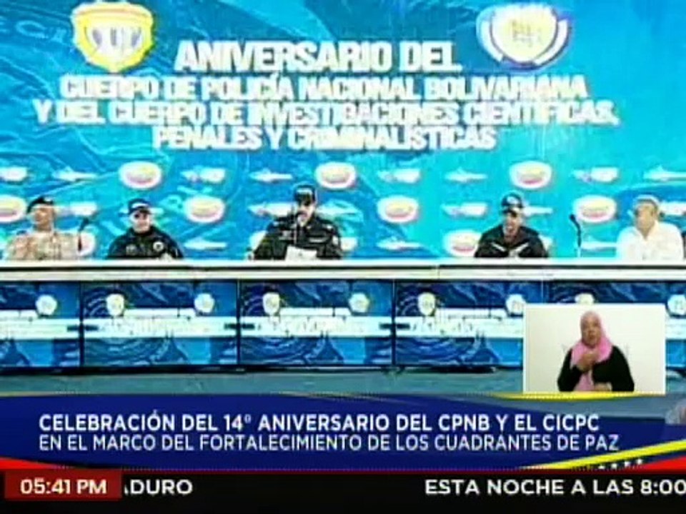 Presidente Nicolás Maduro: Quiero que avancemos para que el CPNB llegue a tener 100 mil efectivos