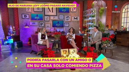 Hijo de Mariana Levy dice que pasaría Navidad SOLO, sin su familia.