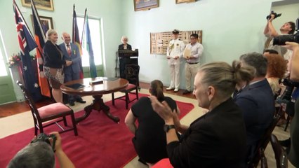 Former teacher Eva Lawler sworn in as 13th chief minister of NT