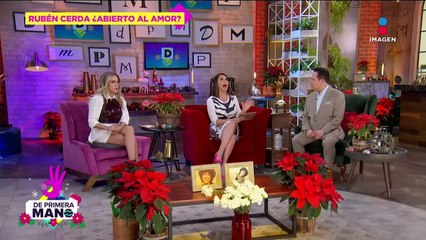 Rubén Cerda está ABIERTO al AMOR a un año de que partió su esposa