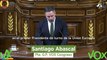 Santiago Abascal interviene durante la comparecencia del Presidente del Gobierno (mientras le deje el prófugo). 20.12.2023
