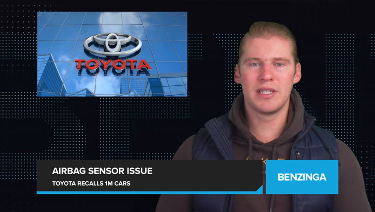 Toyota Announces Recall Of 1 Million Vehicles In US Over Airbag Safety Concerns