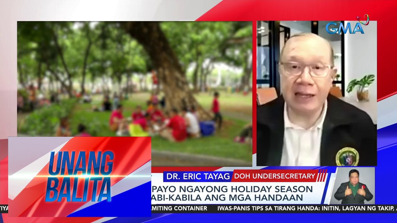 DOH, may mga payo ngayong holiday season kung kailan kabi-kabila ang mga handaan | UB