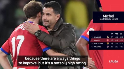 Michel hails incredible season so far for Girona after Betis draw