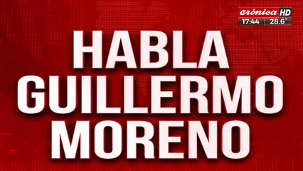Guillermo Moreno: "El peronismo se tiene que organizar"
