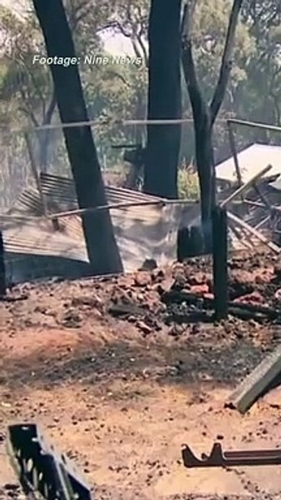 Residents told to 'remain vigilant' as bushfire burns out of control in WA