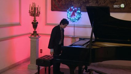 El jóven Dante Reveles cerró con recital de piano el año musical de la Casa Museo López Portillo