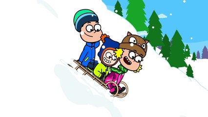 Hurra Kinderlieder - Schlittenfahren