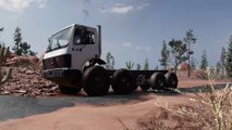 Im Trailer zum Offroad Truck Simulator wird nicht nur über Stock und Stein gefahren