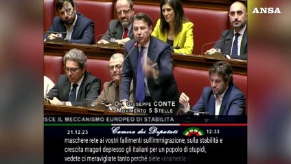 Mes, Conte si scalda in Aula e i sottotitoli automatici generano parole sbagliate