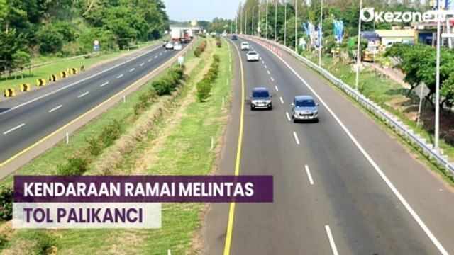 Arus Mudik Nataru, Kendaraan Ramai Melintas Tol Palikanci