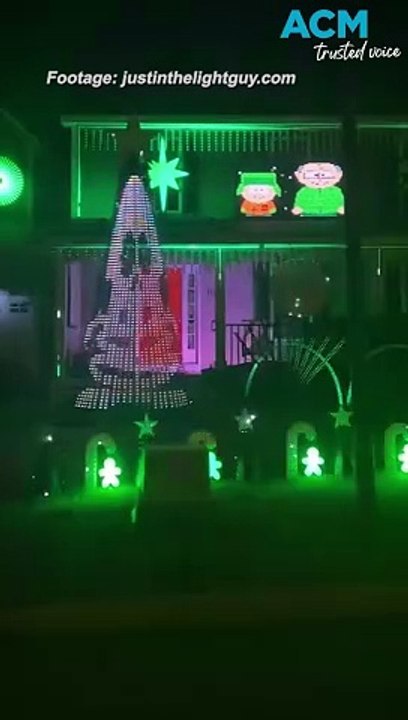 South Park Christmas lights house goes viral