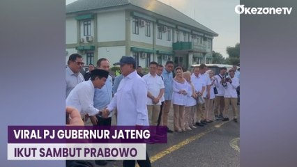 Viral Pj Gubernur Jateng Ikut Sambut Prabowo Bersama Tim Kampanye, Ini Klarifikasinya