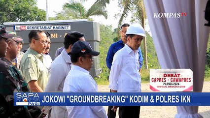 Tải video: Groundbreaking Gedung KODIM dan Polres IKN, Jokowi Targetkan Rampung Sebelum 17 Agustus 2024