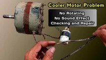 Cooler Motor Problem | cooler Motor check | cooler motor repair