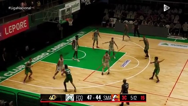 Ferro vs. San Martín de Corrientes Liga Nacional de Básquet