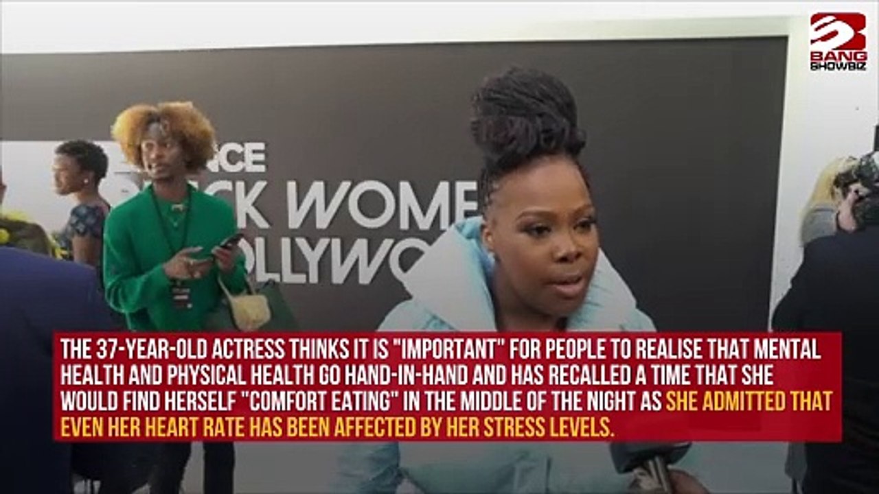 Amber Riley Battles Insomnia and Panic Attacks.