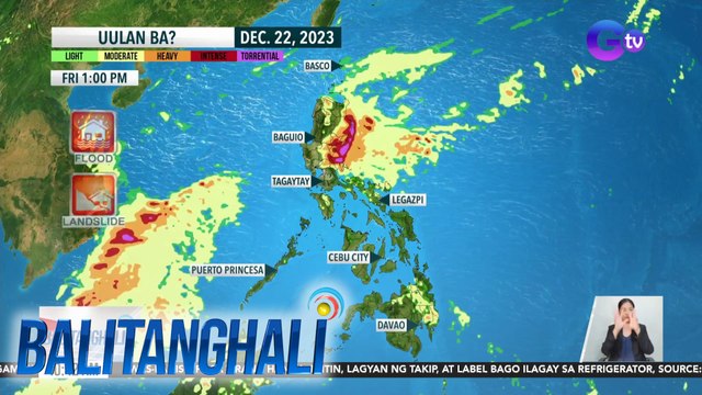 Iba't ibang bahagi ng bansa, uulanin ngayong long Christmas weekend | BT