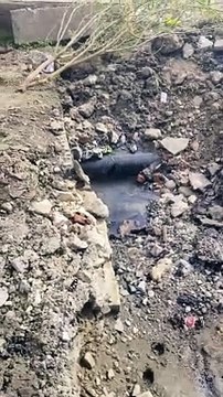 Forget about digging drain, trouble for drivers
