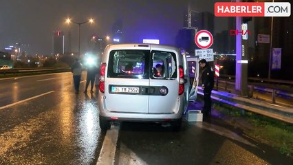 Ataşehir'de Emniyet Şeridinde Park Halindeki Araçta Erkek Cesedi Bulundu