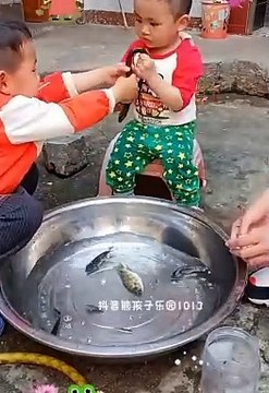 Babies Are Playing With Fishes | Babies Funny Moments | Babies Funny Reactions | Cute Babies #babies #baby #beautiful #cutebabies #fun #love #cute #beautiful #funny