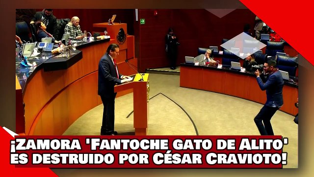 ¡VEAN! ¡Fantoche gato de Alito es destruido por César Cravioto por atacar nombramiento de Omar Fayad!