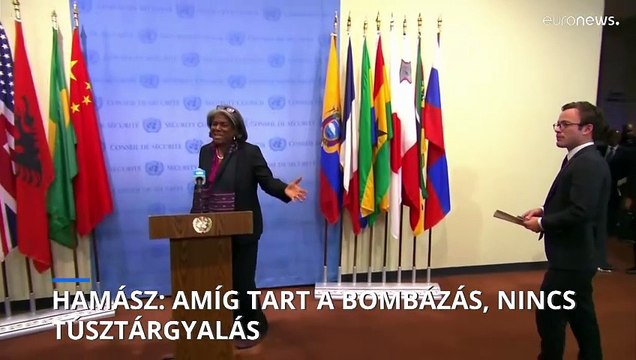 A Hamász nem tárgyal a túszokról, amíg tartanak a bombázások