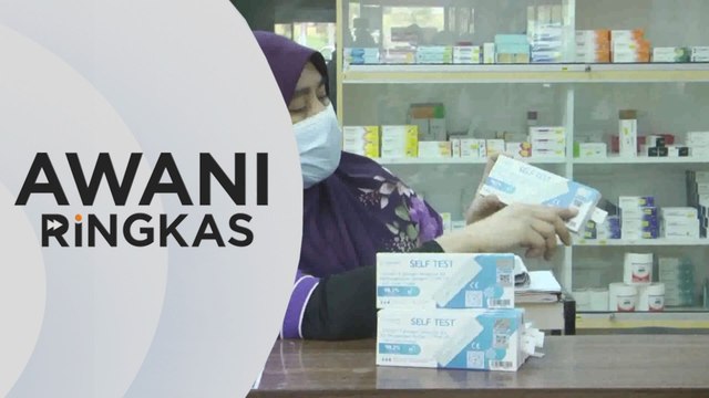 AWANI Ringkas: Kit Ujian COVID-19 hanya guna sampel air liur, calitan hidung, tekak
