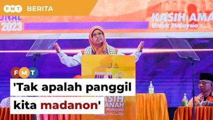 Ada unsur positif, perlu bangga ajukan ‘madanon’, kata ketua Wanita Amanah
