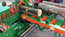 Amazing Fastest Automatic Firewood Processing Machines, Powerful Wood Splitting Machines Working