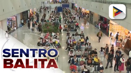 Mga biyahero sa NAIA, dagsa na