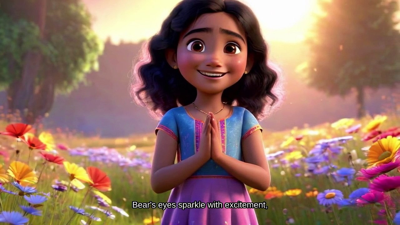 Bear's Big Day Out | Diya and the Bear Adventures | Exciting Kids' Animation