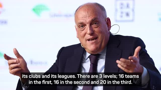 LaLiga President Tebas denounces Super League 2.0 after court ruling