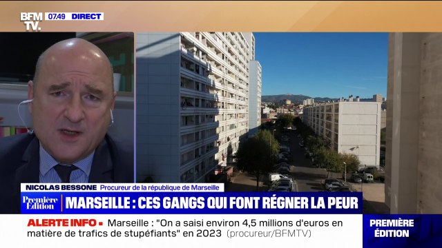 Marseille: On a saisi environ 4,5 millions d'euros en matière de trafics de stupéfiants en 2023, déclare le procureur de la République