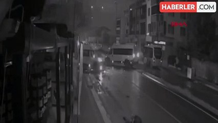 Tekirdağ'da yolcu minibüsü motosiklete çarptı: 2 yaralı