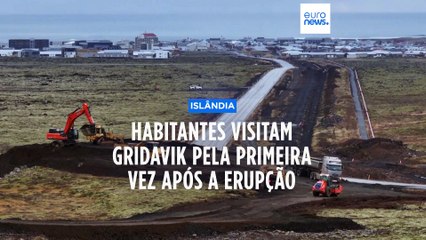 Download Video: Habitantes visitam Gridavik pela primeira vez desde erupção vulcânica na Islândia