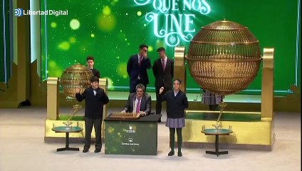 El 54.274, primer quinto premio del Sorteo de Navidad 2023