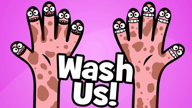 Wash your hands Children's Song - Wash us - Healthy habits Song