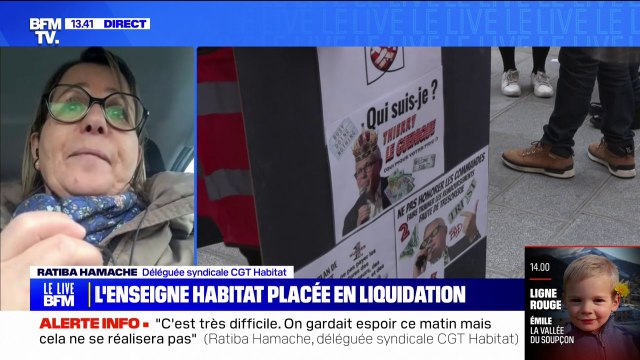 Nous allons attaquer [le propriétaire] pour banqueroute , déclare Ratiba Hamache, déléguée syndicale CGT Habitat