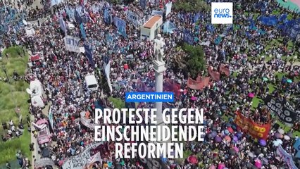 Argentinien: Proteste gegen einschneidende Reformen
