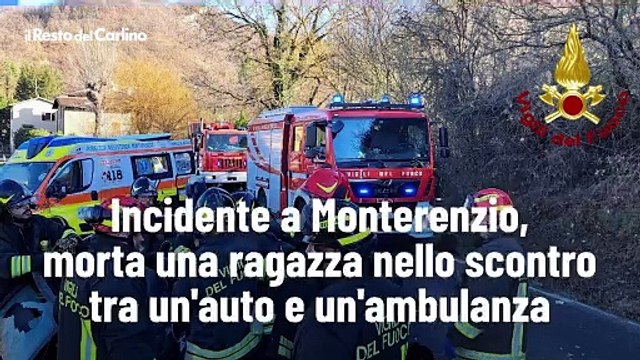 Incidente a Monterenzio, morta una ragazza nello scontro tra un'auto e un'ambulanza