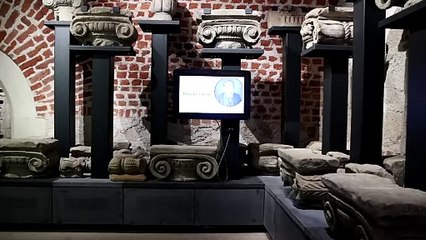 Kraków - lapidarium, nowa przestrzeń muzealna na Wawelu