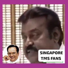 கேப்டன் விஜயகாந்த் அவர்களுக்கு அஞ்சலி சிங்கப்பூர் டி.எம்.எஸ் ரசிகர்கள் 28.12.2023  SINGAPORETMSFANS.