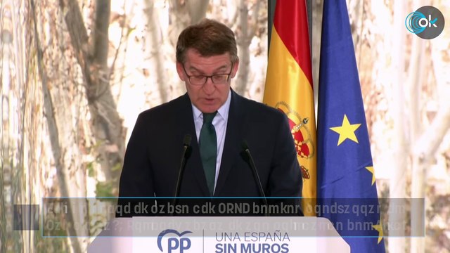 Feijóo sobre el pacto del PSOE con los proetarras en Pamplona: «Sánchez acaba el año brindando con Bildu»