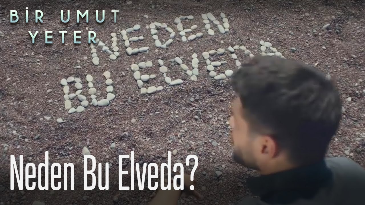 Neden bu elveda?