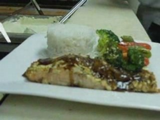 Teriyaki salmon