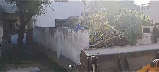 गोगामेड़ी हत्याकांड: बड़ी कार्रवाई, आरोपी रोहित राठौड़ के घर पर चला बुलडोजर