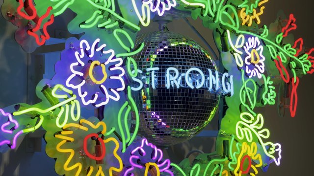 Andrea Bowers: Oceanfront Turquoise, 2023. Andrew Kreps Gallery at Art Basel Miami Beach 2023