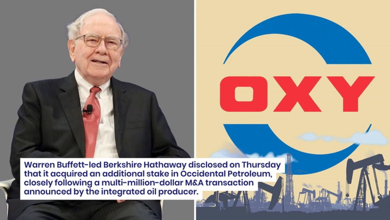 Warren Buffett's Berkshire Beefs Up Occidental Stake To Nearly 28% ...